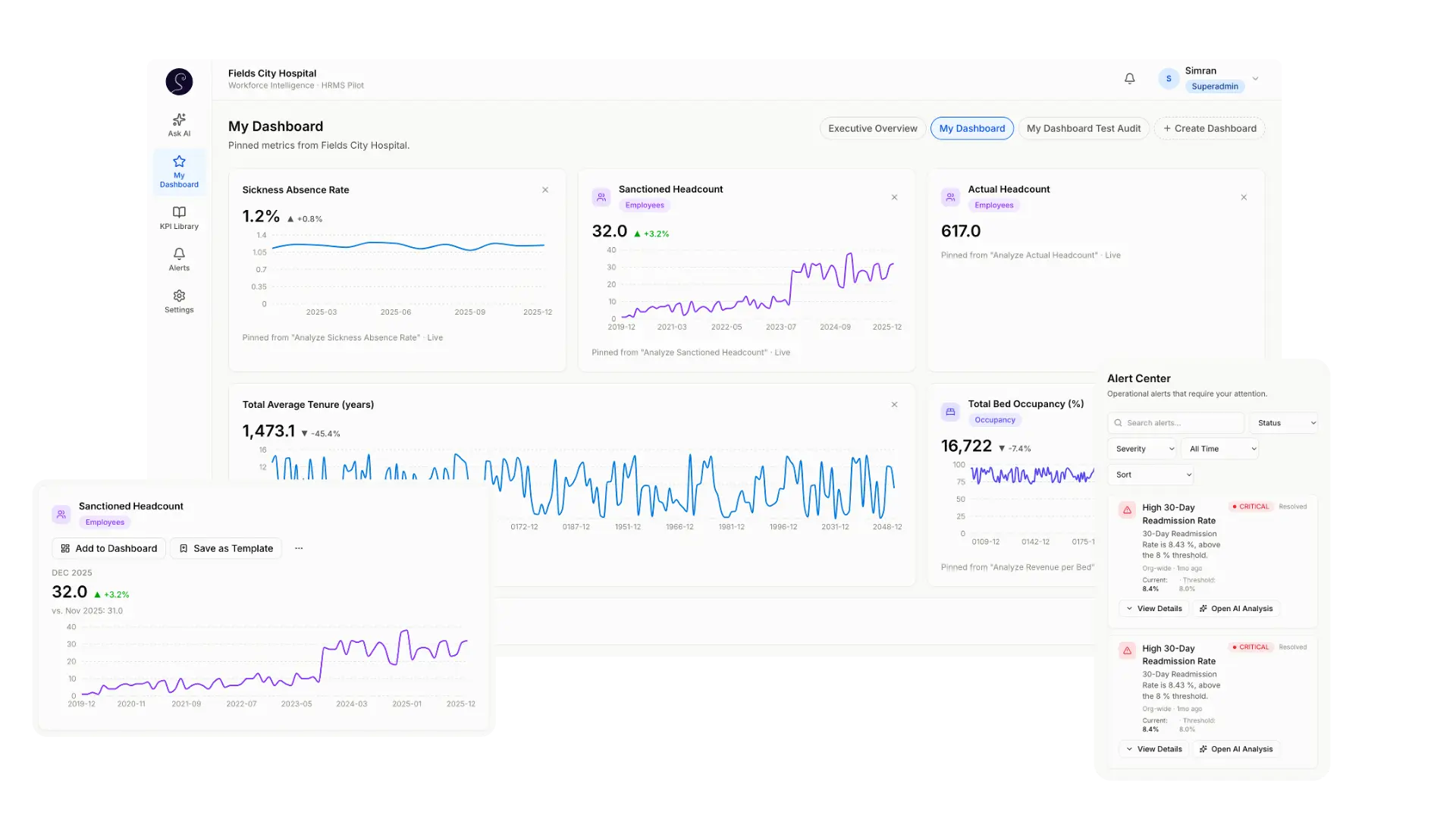 Ask Your Data interface
