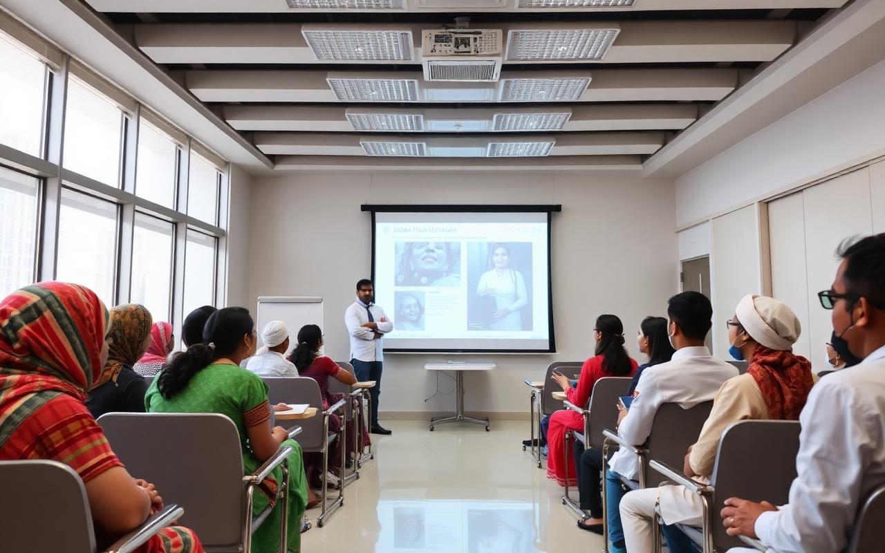 Hospital training session